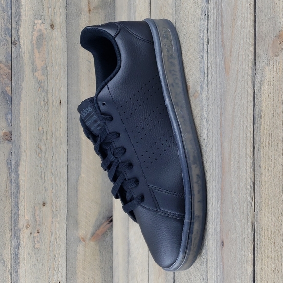 adidas Men's Advantage Tennis/Casual Sneakers Black - Picture 3 of 9